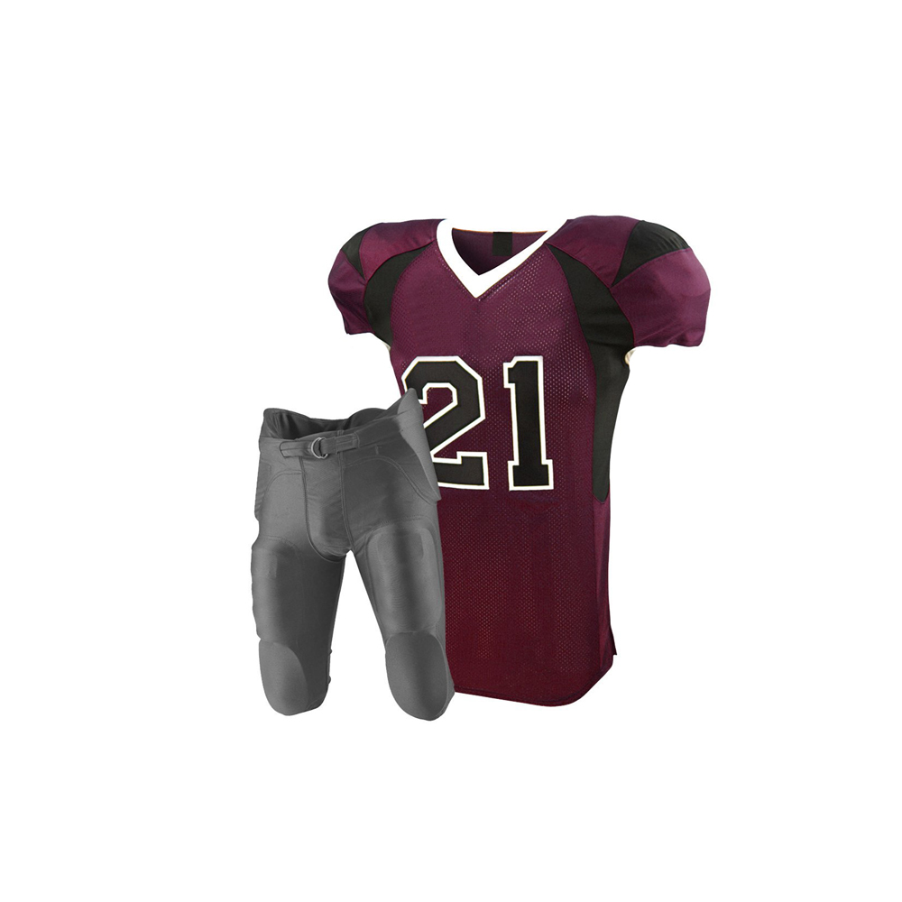 American football uniforms