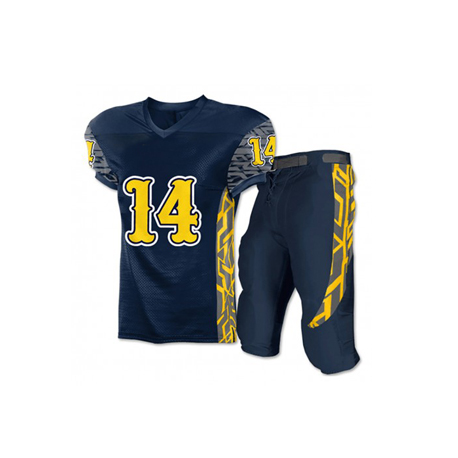American football uniforms