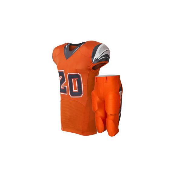 American football uniforms