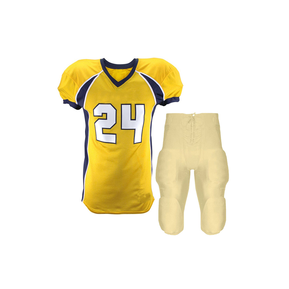American football uniforms