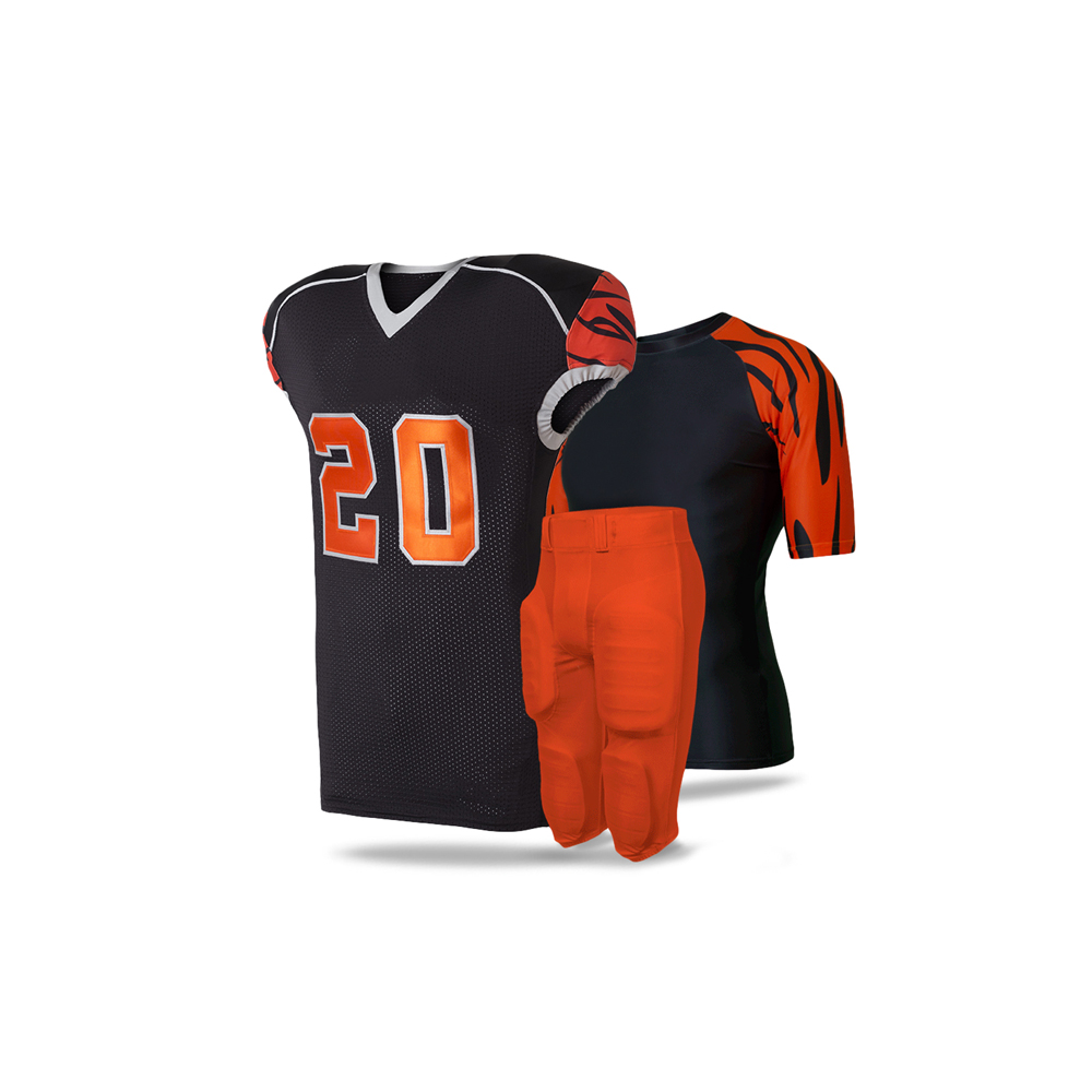 American football uniforms