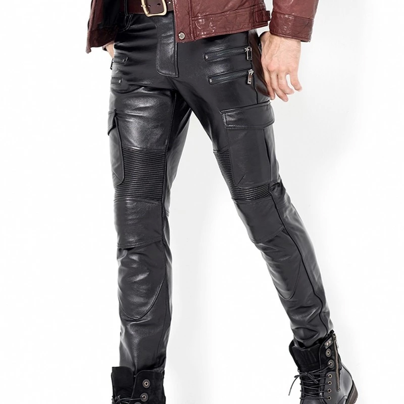 Men Leather Pants