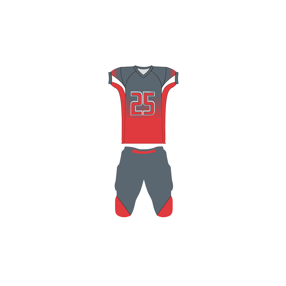American football uniforms